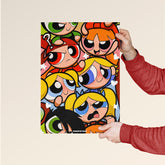 Powerpuff Vibes – All-Star Girls Mashup Poster